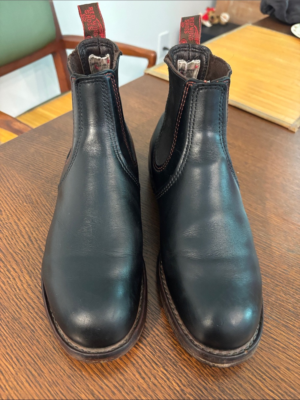Red Wing Heritage Chelsea Rancher 2918 — Black Star Leather — Men’s US 8.5
